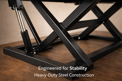 Turn Any Desk Into a Standing Workstation — In Seconds