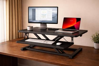 Turn Any Desk Into a Standing Workstation — In Seconds